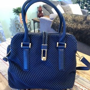 🦋Beautiful Cobalt Blue Double Bag Style Purse